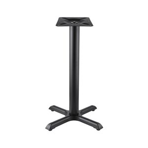 Columna de acero, marco de hierro fundido, <span class=keywords><strong>cuatro</strong></span> setas, comedor, barra de acero inoxidable, escalones, base de mesa para encimeras de granito - Product Image 5