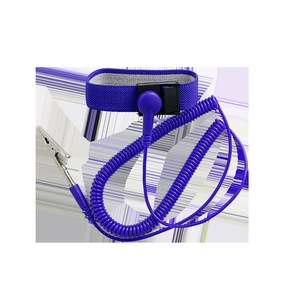Bracelet antistatique ATTEN, câble enroulé de 1,4 m, éliminateur de charge statique pour la réparation électronique - Product Image 1