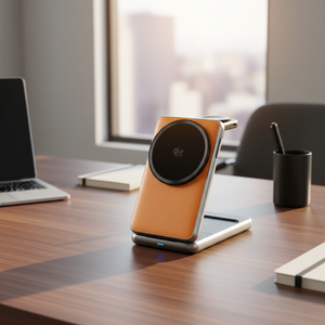 <span class=keywords><strong>Cargador</strong></span> Inalámbrico Triple en Uno con Soporte Magnético Plegable Qi2.2 de Carga Rápida de 25 W, Compatible con <span class=keywords><strong>Apple</strong></span> - Product Image 2