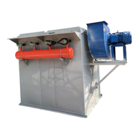 Colector de polvo de bolsas resistentes a altas temperaturas, filtro de bolsas para gases de combustión de calderas para hornos de biomasa y carbón.