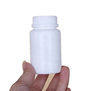 High Quality 100ml 150ml Round White <b>Plastic</b> Pill Vitamin Bottles Capsule Pill Packing Medicine Containers With Anti-theft Lid - Product Image 4