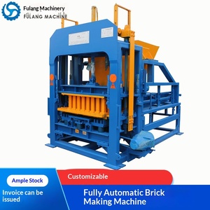 Machine à fabriquer des briques entièrement automatique, personnalisable, conforme aux normes d'exportation, sans cuisson, pour la production de briques et de blocs - Product Image 1