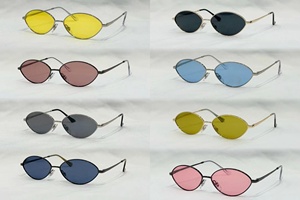 Designer Shades Eyewear Luxury High Quality 2026 Fashion Classic Golden Leaves Trending Retro Metal Vintage Look <b>Sunglasses</b> - Product Image 2