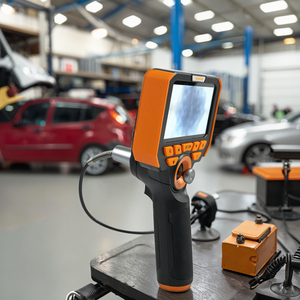 BRK BRK-30 Pro 2.8mm Lensli Endüstriyel Endoskop Kamera 5" IPS Ekran 360 Derece Döner IP67 Dereceli LED Işıklı MP4 4 Saatlik - Product Image 1