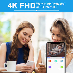 Cámara de Vigilancia Portátil de Alta Resolución, Inalámbrica, 1080P HD, Mini Cámara de Seguridad con Detección de Movimiento para el Hogar, la Oficina o Exteriores - Product Image 5