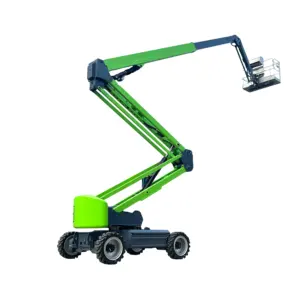 CE Mobile Folding Arm Articulated Aerial Work Platform For Construction