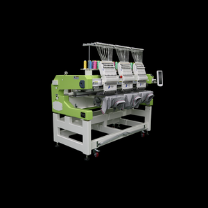 Machine à broder à grande vitesse FUJA à 3 têtes, pour usage domestique, nouvelle, écran tactile de 10 pouces, 1200 tr/min, machine à coudre industrielle de haute précision - Product Image 3