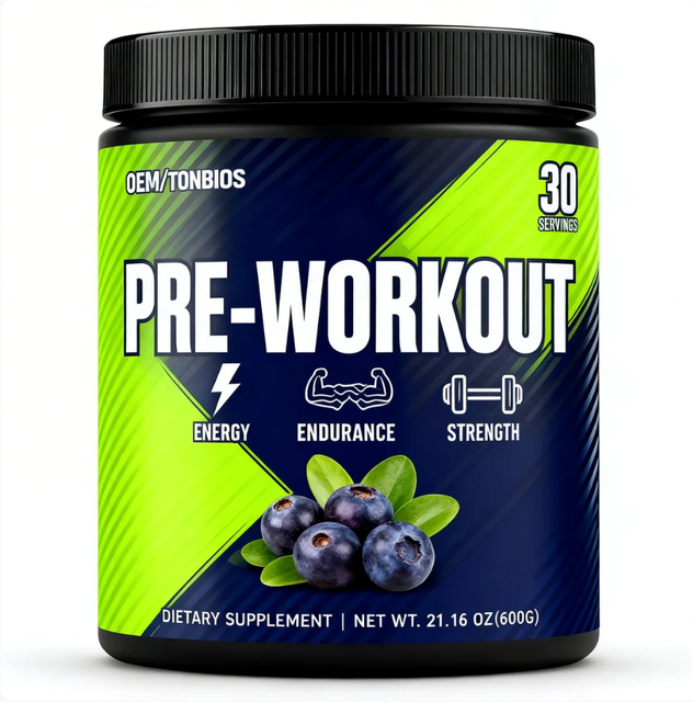 Factory OEM/ODM Pre Workout Powder Energy Muscle Sports Booster Muscle Booster Recovery Energy Drink Sports Powder Supplement