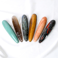 Varitas de Masaje de Cristal al por Mayor, Talladas a Mano, Piedras Preciosas Naturales, Varias Formas, Varitas de Cristal para Juguetes Sexuales
