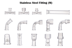 Nhà cung cấp đáng tin cậy phụ kiện thép không gỉ, 304/316L thép không gỉ 90 ° khuỷu tay khớp nối Tee bán buôn, cho cấp nước - Product Image 5