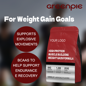 Proteína de Suero de Leche Greenpie con Logotipo Personalizado, Estándar Oro, OEM, para Aumento de Peso, Aislada, para Adultos, No Apta para Mujeres Embarazadas - Product Image 3