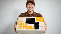 Tablette d'interphone vidéo Android pour la sécurité domestique avec caméra et haut-parleur, kit villa
