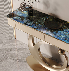Meubles de maison modernes Table d'<span class=keywords><strong>entrée</strong></span> au design simple <span class=keywords><strong>avec</strong></span> <span class=keywords><strong>tiroir</strong></span> Armoire de rangement pour cuisine Couloir Salon <span class=keywords><strong>Console</strong></span> Tables - Product Image 4