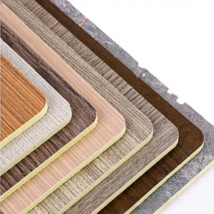 Tablero de Cristal de Bambú Ranurado <span class=keywords><strong>y</strong></span> Flexible de 5mm <span class=keywords><strong>y</strong></span> 8mm, Compuesto de Piedra <span class=keywords><strong>y</strong></span> Plástico de Doble Capa, Proceso de Coextrusión, Resistente a las Grietas - Product Image 5