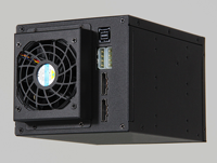 Caja para Discos Duros/SSD de 4 Bahías NVMe/SAS/SATA Trimodal, SlimSAS SFF-8654 8i a 8643, con Ventilador, Versión B