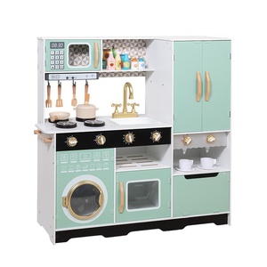 Juego <span class=keywords><strong>de</strong></span> <span class=keywords><strong>cocina</strong></span> <span class=keywords><strong>de</strong></span> <span class=keywords><strong>madera</strong></span> Montessori para niños con electrodomésticos realistas y accesorios <span class=keywords><strong>de</strong></span> <span class=keywords><strong>cocina</strong></span> para actividades <span class=keywords><strong>de</strong></span> aprendizaje temprano - Product Image 5