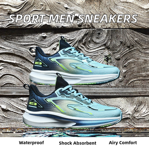 <span class=keywords><strong>Chaussures</strong></span> de sport pour hommes, nouvelle conception du fabricant, logo personnalisé, mode, lacets, respirantes, absorption des chocs, <span class=keywords><strong>l</strong></span>égères - Product Image 3