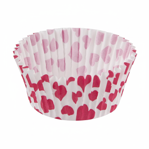 50 piezas de moldes de papel para muffins con diseño de corazón, moldes resistentes al calor para cupcakes Ø5 cm, moldes para hornear muffins y cupcakes – Zenker - Product Image 2