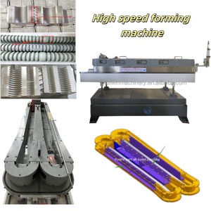 Nouveaux fabricants de tuyaux électriques flexibles résistants au feu PA, tubes corrugués, 45 m par minute, machine à corruger les câbles - Product Image 4