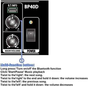 Altoparlanti all'Ingrosso <span class=keywords><strong>Amplificatore</strong></span> Coolmusic 80W per Chitarra Acustica Amplificato <span class=keywords><strong>Casse</strong></span> Portatili Potenti - Product Image 4