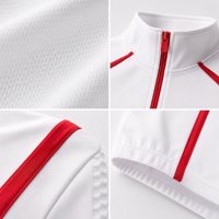 Veste technique robuste bleue pour homme, col montant, fermeture éclair, coupe ajustée, vêtement d'extérieur performant pour l'entraînement et la randonnée, OEM