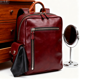 Nhà Sản Xuất Màu Đỏ Trắng Cổ Điển Da Máy Ảnh Túi Dslr Ý Da Máy Ảnh Túi Với Máy Ảnh Dây Đeo - Product Image 3