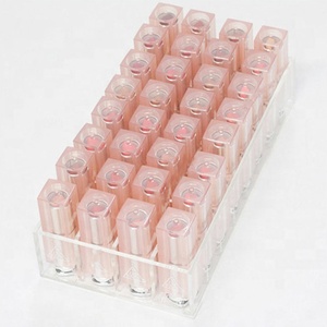 Tùy chỉnh OEM & ODM trang điểm mỹ phẩm tổ chức khay 32 khe cắm son môi chủ rõ ràng Acrylic Son môi tổ chức - Product Image 2
