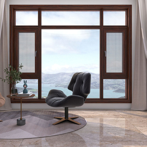 Tùy chỉnh <span class=keywords><strong>2025</strong></span> nhôm trượt cửa sổ hiện đại tác động kháng bão cửa ra vào và trượt cửa sổ kính để sử dụng nhà - Product Image 2