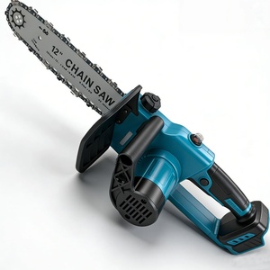 Outils électriques sans fil 18V 12 pouces, parfaits pour le bricolage à domicile et le travail professionnel en aménagement paysager, enjardinage, abattage d'arbres en extérieur, tronçonneuse portable - Product Image 3