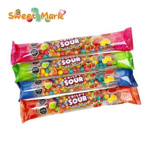 Mélange amusant de bonbons halal à saveur de fruits croquants de couleur arc-en-ciel - Product Image 4