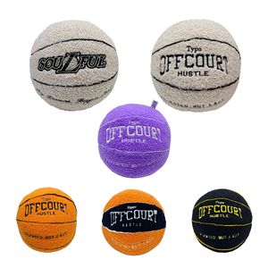Coussin de basket-ball personnalisé en peluche douce, jouet en peluche de 25 cm, poupée en peluche de basket-ball de 9,84 pouces pour enfants - Product Image 1