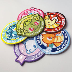 맞춤형 OEM 로고 자수 패치, 훅앤루프 열접착 패치, 자수 패치 - Product Image 6