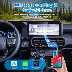 NaviHua 12.3" Touch Screen For Toyota Prado LC250 2024+ Android <b>Car</b> Radio Multimedia Carplay Navigation Auto Head Unit Monitor - Product Image 6