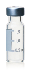 Flacon de laboratoire ALTHEA de haute qualité 2 ml pour chromatographie, flacons HPLC en verre ambré transparent avec graduation pour tests de laboratoire - Product Image 3