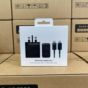 <span class=keywords><strong>Cargador</strong></span> <span class=keywords><strong>Original</strong></span> EP-T5020 de 50W PD USB C, Adaptador de Corriente Trio <span class=keywords><strong>Original</strong></span> de 2 Puertos con Carga Súper Rápida <span class=keywords><strong>para</strong></span> <span class=keywords><strong>Samsung</strong></span> S21 <span class=keywords><strong>S22</strong></span> S23 S24 S25 - Product Image 3