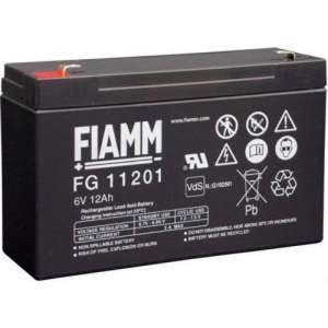 Batería recargable de plomo-ácido Fiamm Fg11201 6V 12Ah para energía de respaldo - Product Image 1