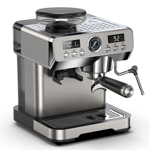 Machine à expresso professionnelle à double chaudière avec écran tactile 52 mm 58 mm, auto-nettoyante, numérique, avec fonction café machi - Product Image 6