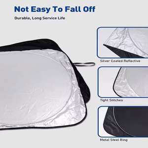 Wholesale Car <b>Window</b> Sunshade UV Protect <b>Windows</b> Sun <b>Shade</b> for Car Dealer Promo Business Gift Sun Visor Custom Logo Sunshade - Product Image 5