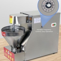 Machine automatique commerciale pour la fabrication de boulettes de viande, machine à boulettes en acier inoxydable pour les boulettes de bœuf, de porc, d'agneau et de poisson