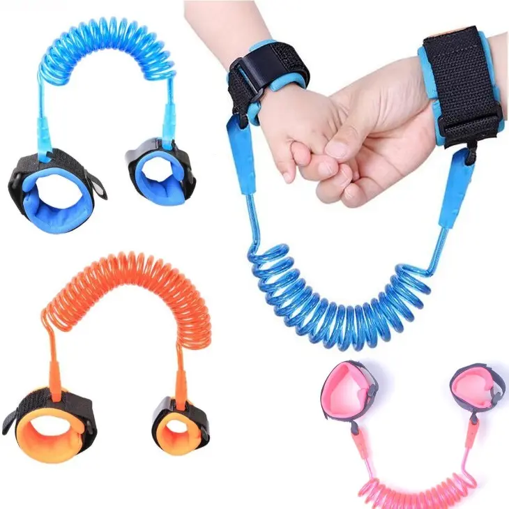 Child Anti Lost Wrist Link Wrist Leash Baby Wristband Outdoor Walking Toddler Child Wrist Leash Kids Harness Safety Strap Rope
