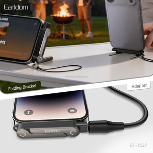 อะแดปเตอร์กำลังสูง Earldom 240W 2-in-1 ชาร์จและดูวิดีโอได้ในตัว พร้อมตัวล็อคโลหะ สำหรับโทรศัพท์มือถือและแล็ปท็อป - Product Image 4