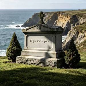 Natural Black Granite Simple European Style Tombstone Custom Engraved <strong>Memorial</strong> <strong>Stone</strong> <strong>for</strong> Cemetery <strong>Graves</strong> - Product Image 5