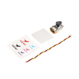 HGLRC <span class=keywords><strong>Soter</strong></span> - Zumbador Super Fuerte de 3.6g y 100dB, 5V con LED y Batería Integrada para Drones de Carreras FPV, Betaflight, Cleanflight, Repuestos para Drones - Product Image 5