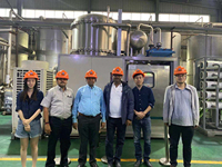 Usine industrielle d'évaporateur de vide de réduction de coût d'élimination environnementale mieux que l'effet simple de MVR