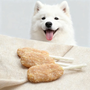 Tự Nhiên Rawhide <span class=keywords><strong>Pet</strong></span> Nhai Chăm Sóc Nha Khoa Dog Xử Lý Lớn Drumstick Tùy Chỉnh Con Chó Đào Tạo Xử Lý Thịt Tươi Thành Phần Bán Buôn - Product Image 1