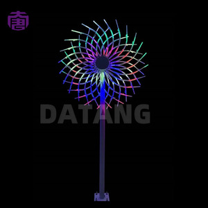 Sparkling Customizable Color Outdoor IP65 Waterproof <b>LED</b> Firework <b>Tree</b> Light for Landscape Night View Arrangements - Product Image 2
