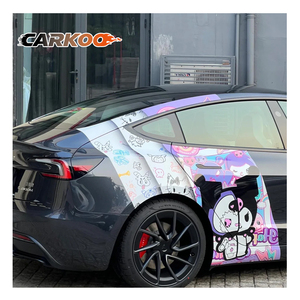 CARKOO Anime ITASHA adesivo lato auto <span class=keywords><strong>JDM</strong></span> scal porta auto adesivo avvolgente adatto a qualsiasi auto - Product Image 2