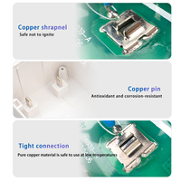 Prise de fusible en cuivre UK 3 broches BS Standard 20W boîtier de chargeur rapide fabrication d'alimentation électrique Type d'assemblage