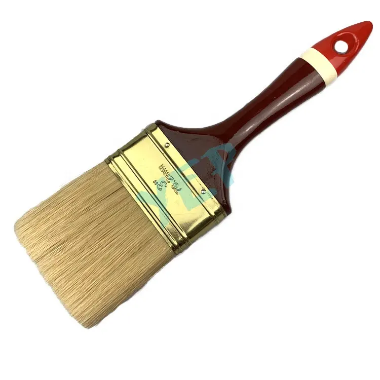 Yep Shanghai Factory Price Wooden Handle Polyester Paint Brush For Painting