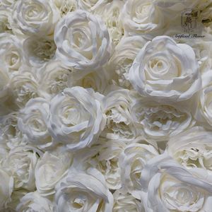 8ft โดย 8ft 3d งานแต่งงานกลับหยดผนังฉากหลังผ้าประดิษฐ์ม้วนดอกไม้ผนังสําหรับงานแต่งงานตกแต่ง - Product Image 4